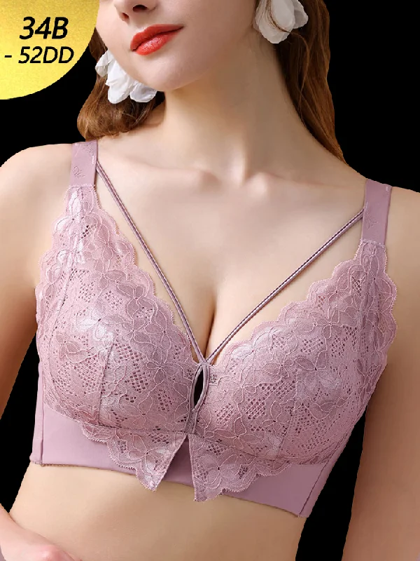 Maternity bras for expectant mothers' changing needs Lace Bralettes Full Cup Push Up Wireless Bras for Women Maternity bras for expectant mothers' changing needs Lace Bralettes Full Cup Push Up Wireless Bras for Women