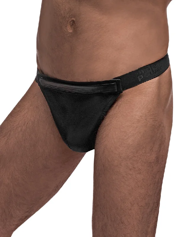 Bra with a quarter - cup design for a very revealing style Male Power Grip & Rip Rip Off Thong 448-258 Bra with a quarter - cup design for a very revealing style Male Power Grip & Rip Rip Off Thong 448-258