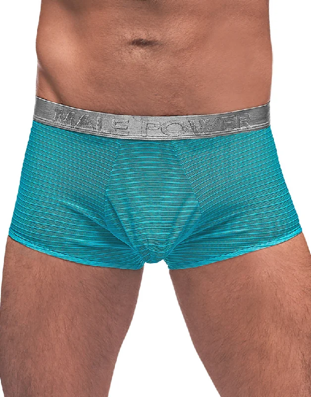 Bra with a plus - size wireless option for comfort​ Male Power Mesh Rib Mini Short 145-252