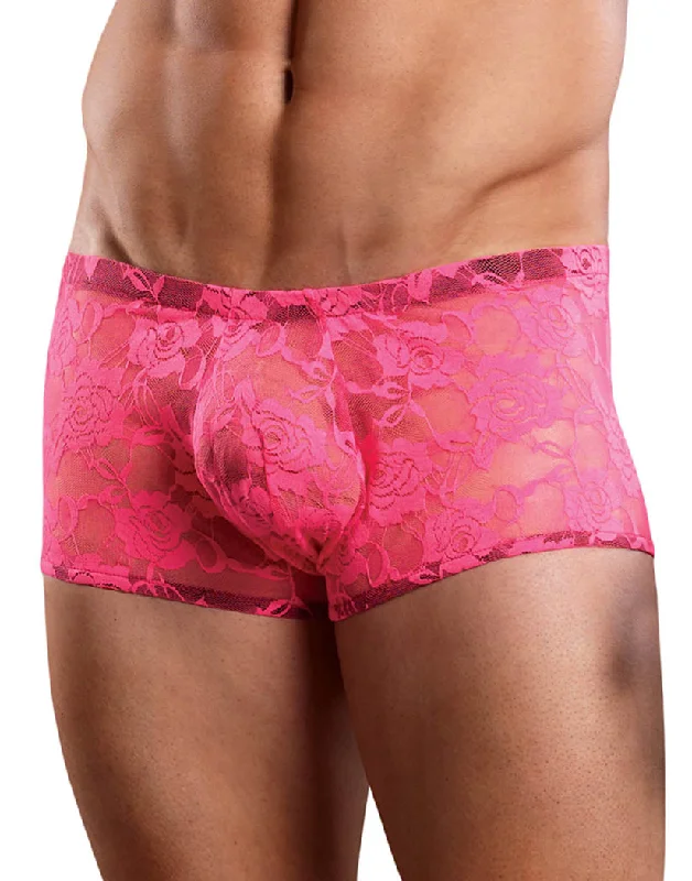 Bra with a plus - size underwire for enhanced support Male Power Neon Lace Mini Short 145-194 Bra with a plus - size underwire for enhanced support Male Power Neon Lace Mini Short 145-194