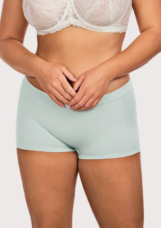 Bra with a contoured cup for a natural - looking shape All-Day Comfort Mid-Rise Cotton Boyshorts Underwear 3 Pack Bra with a contoured cup for a natural - looking shape All-Day Comfort Mid-Rise Cotton Boyshorts Underwear 3 Pack