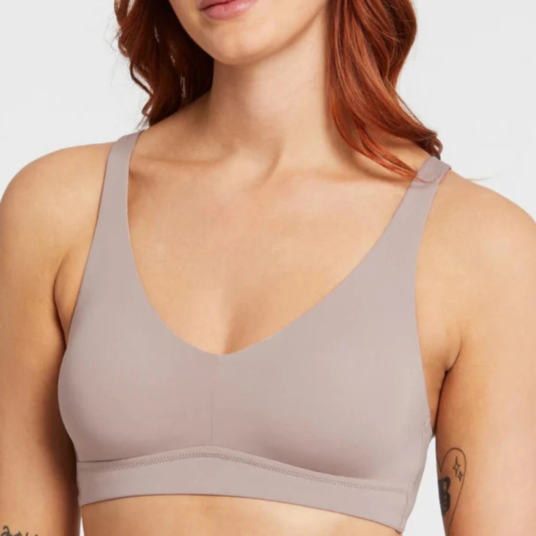 Non wired sports bras with high impact supportMysa Cup-Sized Bralette 9335 - Moonshell Non wired sports bras with high impact supportMysa Cup-Sized Bralette 9335 - Moonshell