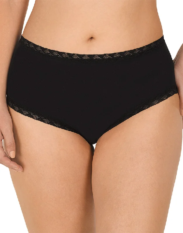 Bra with a hypoallergenic lining for sensitive skin Natori Bliss Cotton Full Brief Panty 755058 Bra with a hypoallergenic lining for sensitive skin Natori Bliss Cotton Full Brief Panty 755058