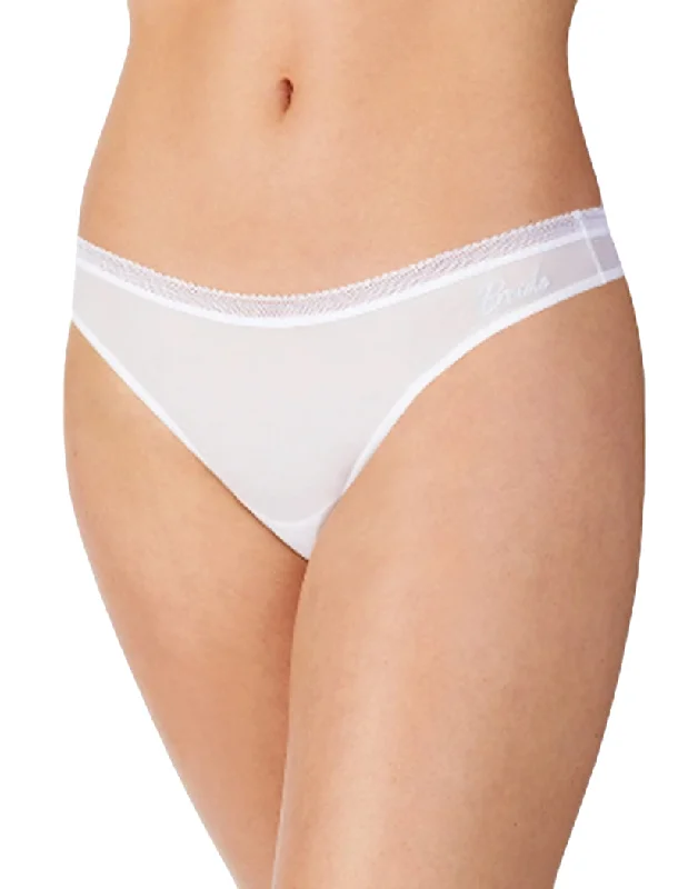 Bra with a moisture - wicking memory foam cup for sweaty conditions On Gossamer Bridal 2-Pack Thong G2230P2 Bra with a moisture - wicking memory foam cup for sweaty conditions On Gossamer Bridal 2-Pack Thong G2230P2