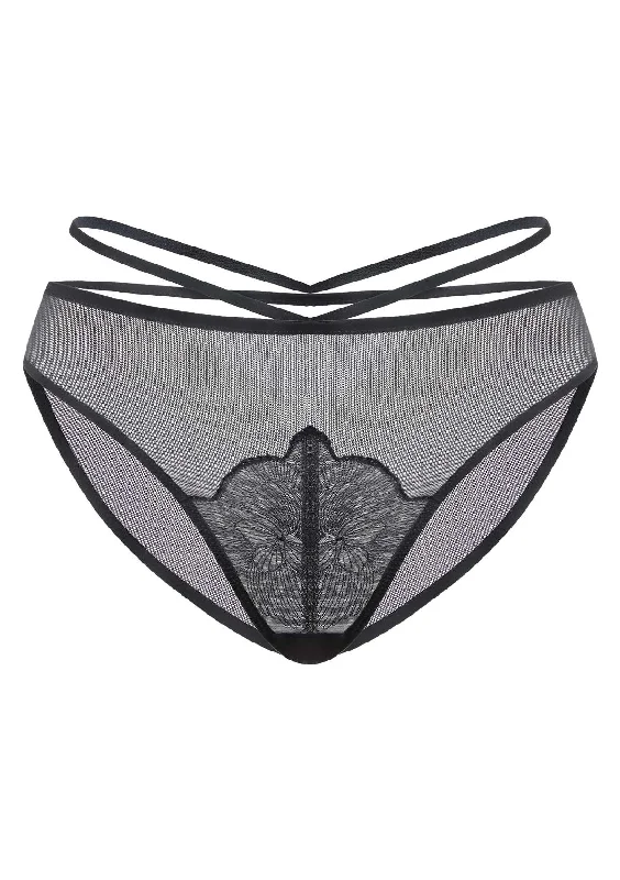 Full - cup bras providing maximum coverage and support​ Pansy Lace Bikini Underwear