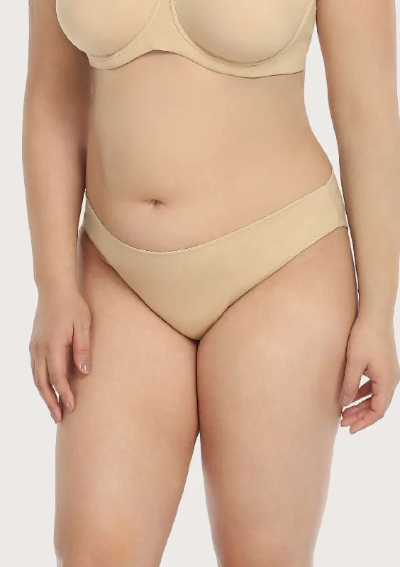 Bra with a wireless memory foam cup for ultimate comfort Patricia Smooth Classic Soft Beige Stretch Bikini Underwear Bra with a wireless memory foam cup for ultimate comfort Patricia Smooth Classic Soft Beige Stretch Bikini Underwear