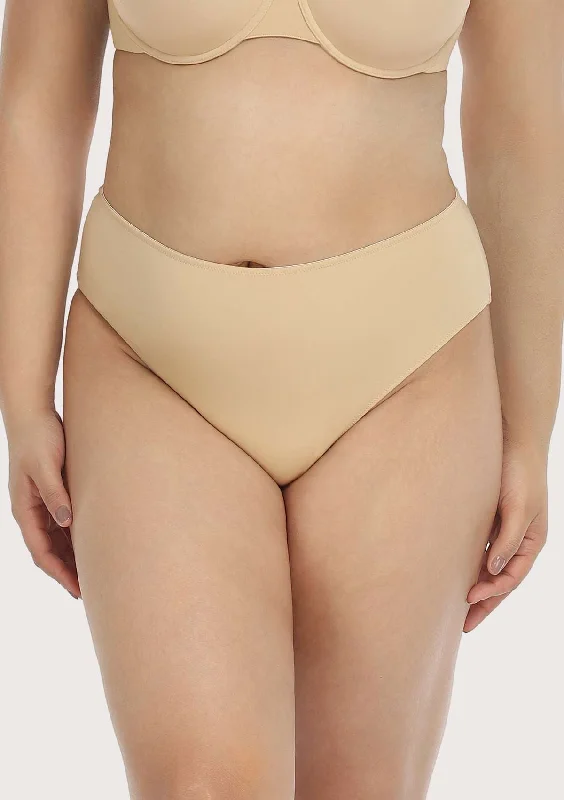 Bra with a solid color for a classic and versatile option Patricia Smooth Classic Soft Stretch Beige High-rise Brief Underwear Bra with a solid color for a classic and versatile option Patricia Smooth Classic Soft Stretch Beige High-rise Brief Underwear