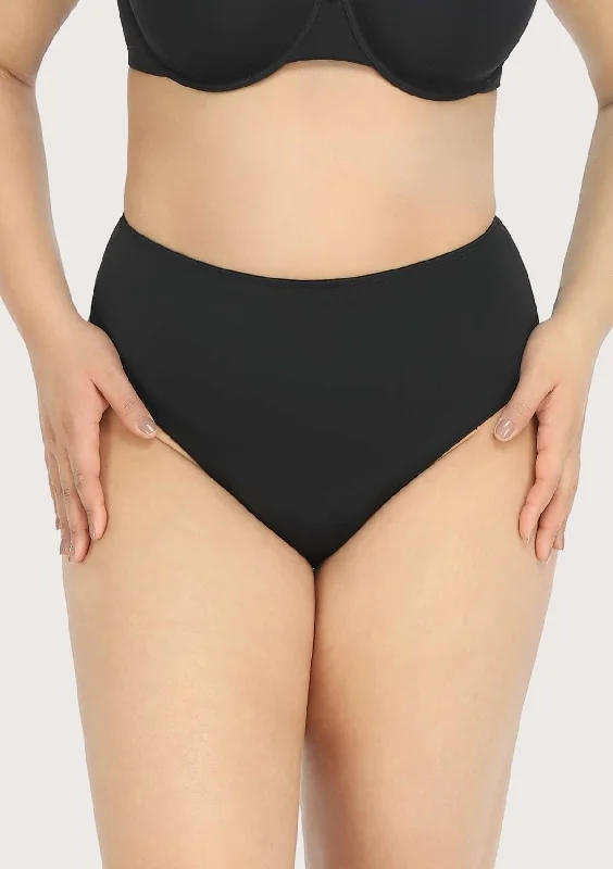 Bra with a smooth fabric for a sleek and comfortable feel Patricia Smooth Classic Soft Stretch Black High-rise Brief Underwear Bra with a smooth fabric for a sleek and comfortable feel Patricia Smooth Classic Soft Stretch Black High-rise Brief Underwear