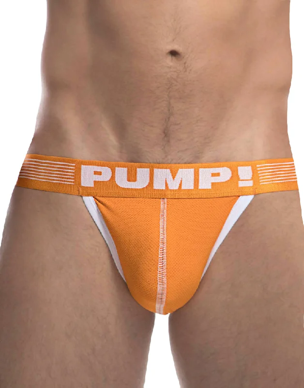 Bra with a seamless memory foam cup for a smooth silhouette PUMP Creamsicle Orange Low Rise Cotton Mesh Jockstrap 15041 Bra with a seamless memory foam cup for a smooth silhouette PUMP Creamsicle Orange Low Rise Cotton Mesh Jockstrap 15041
