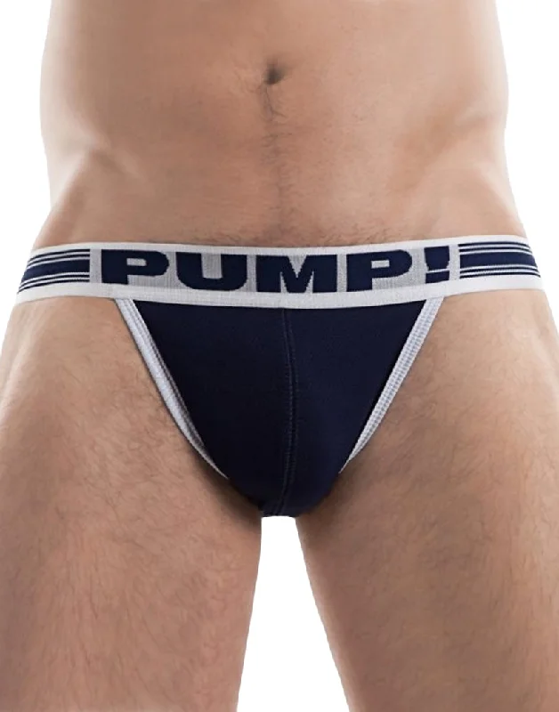 Bra with a bandeau style for a strapless and sleek look PUMP! Men's Free Fit Low Rise Jock Navy 15034 Bra with a bandeau style for a strapless and sleek look PUMP! Men's Free Fit Low Rise Jock Navy 15034