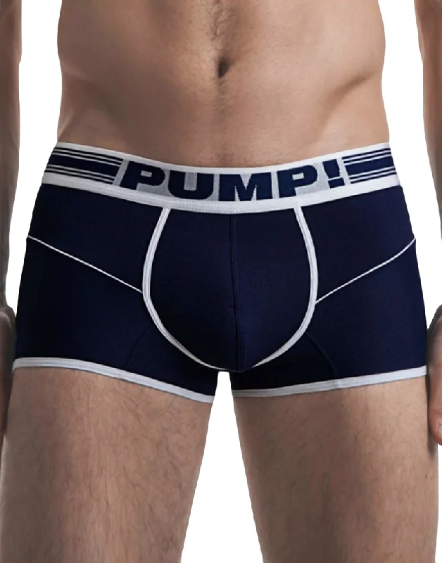Bra with a satin finish for a luxurious look PUMP! Men's Free Fit Low Rise Cotton Trunk Navy 11069 Bra with a satin finish for a luxurious look PUMP! Men's Free Fit Low Rise Cotton Trunk Navy 11069