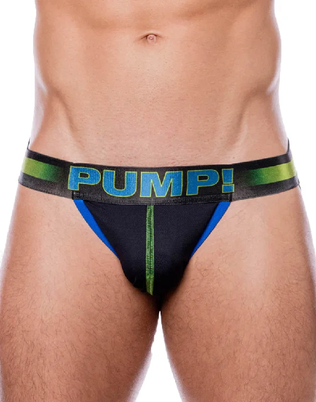Cotton bras known for breathability and softness​ PUMP! Play Green Jockstrap 15052
