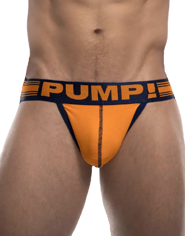 Bra with a memory foam cup for a customized fit PUMP Varsity Low Rise Cotton Mesh Jockstrap Orange/Military Green 15040 Bra with a memory foam cup for a customized fit PUMP Varsity Low Rise Cotton Mesh Jockstrap Orange/Military Green 15040