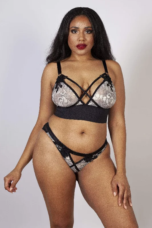 Wireless bras for ultimate comfort and freedom​ Renee Embroidered Brief