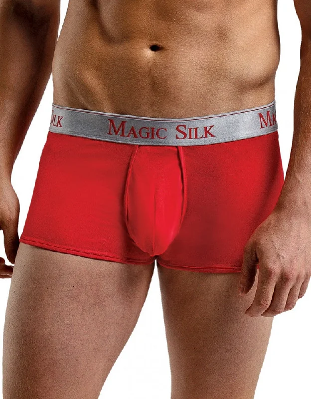 Bra with a plus - size underbust band for a secure fit Magic Silk Men's Silk Knit Pouch Trunk MS-7186 Bra with a plus - size underbust band for a secure fit Magic Silk Men's Silk Knit Pouch Trunk MS-7186