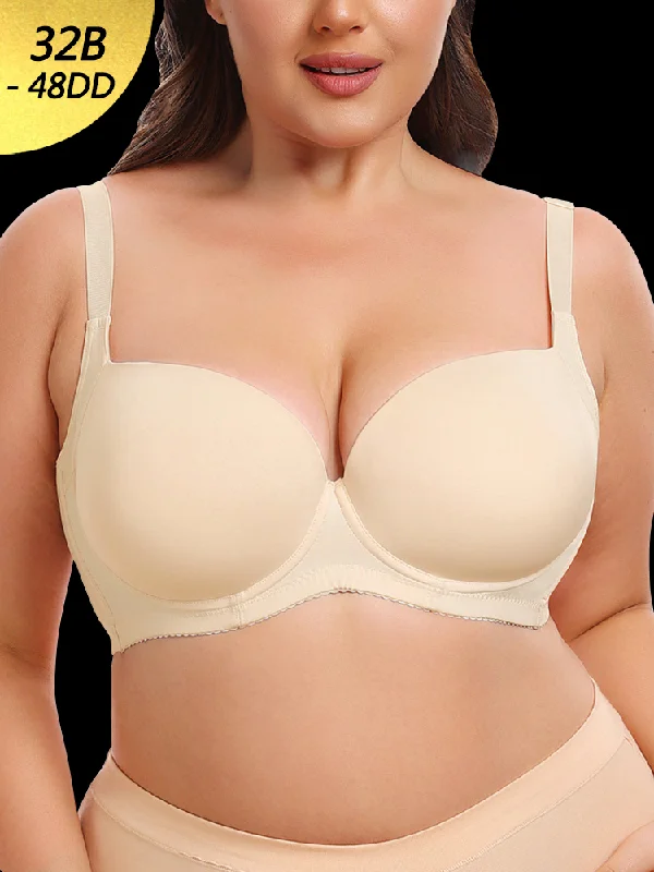 Lace bras for a feminine and elegant touch Simple Style Solid Color T-Shirts Bra with Underwire Lace bras for a feminine and elegant touch Simple Style Solid Color T-Shirts Bra with Underwire