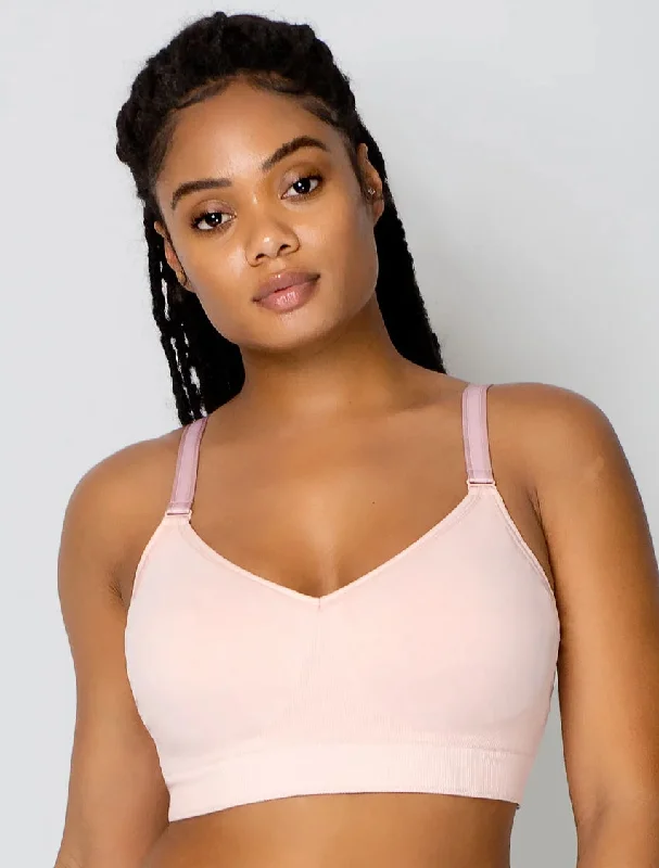 Non wired bras for full - figured women​Smooth Seamless Comfort Wireless Bra