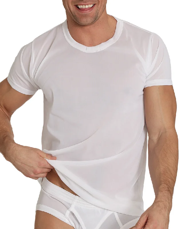 Lace bras for a feminine and elegant touch​ Players Tricot Nylon Crew T-Shirt NTS1