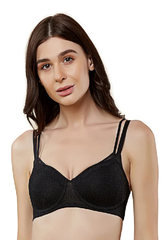 Bra with a satin - lined cup for a smooth and comfortable fit TRIUMPH BRA-110I607 International Women's Polyamide Modern T-Shirt Bra Bra with a satin - lined cup for a smooth and comfortable fit TRIUMPH BRA-110I607 International Women's Polyamide Modern T-Shirt Bra