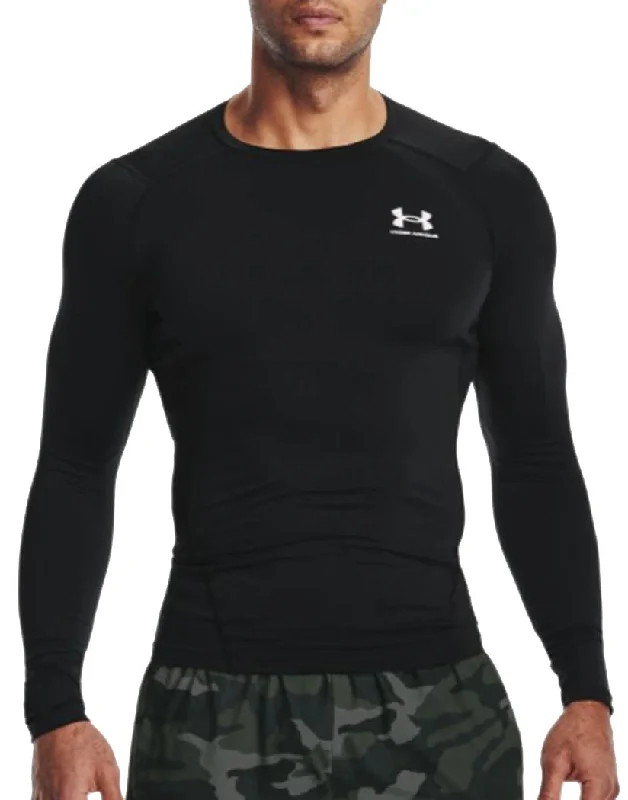 Bra with a foam - lined cup for a more structured shape Under Armour HeatGear Armour Compression Long Sleeve 1361524 Bra with a foam - lined cup for a more structured shape Under Armour HeatGear Armour Compression Long Sleeve 1361524