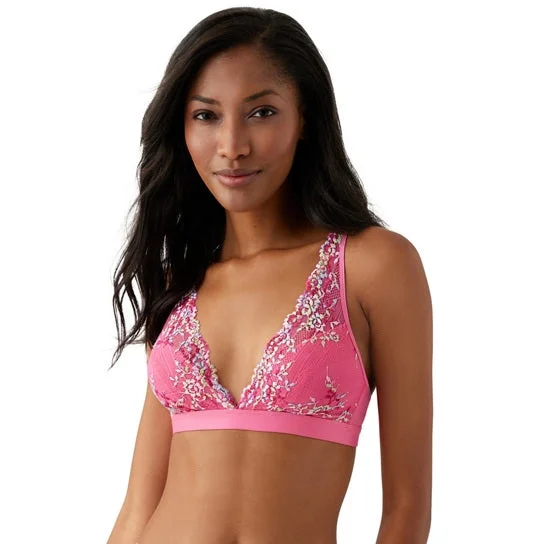 Breathable non wired bras for summerWacoal Embrace Lace Wirefree Lace Bralette - Hot Pink Breathable non wired bras for summerWacoal Embrace Lace Wirefree Lace Bralette - Hot Pink