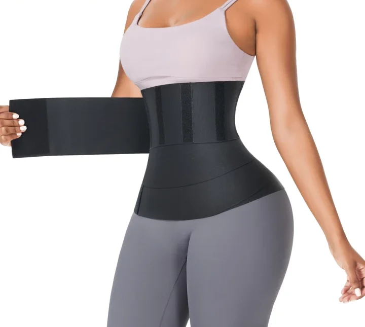 Shaper for a bridal look to streamline the silhouette​Waist Trainer Wrap Belt