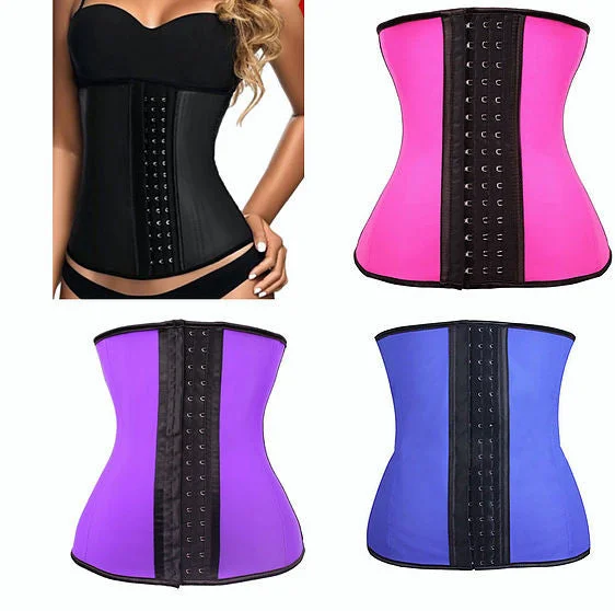 Shaper with a hook - and - eye closure for easy on - off​Waist Trainer
