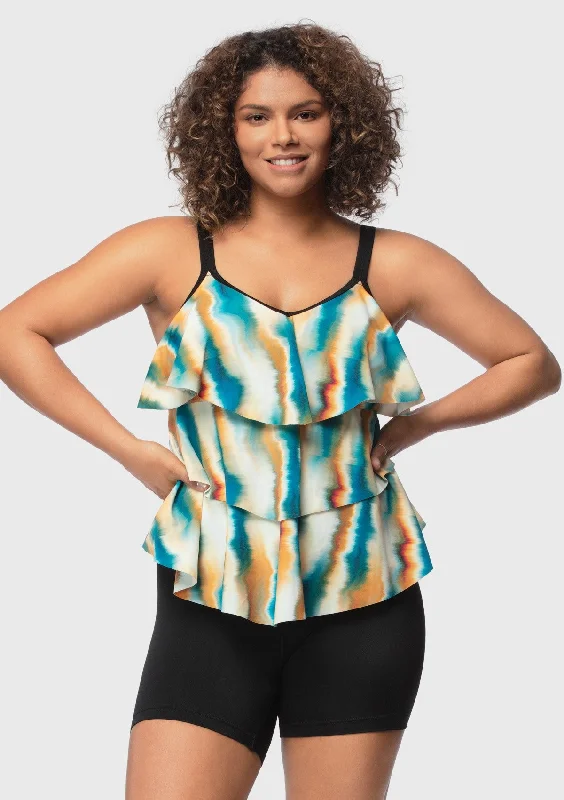 Seamless bras for a smooth and invisible look under clothes Songful Water Color Printed Flounce Tankini Set Seamless bras for a smooth and invisible look under clothes Songful Water Color Printed Flounce Tankini Set