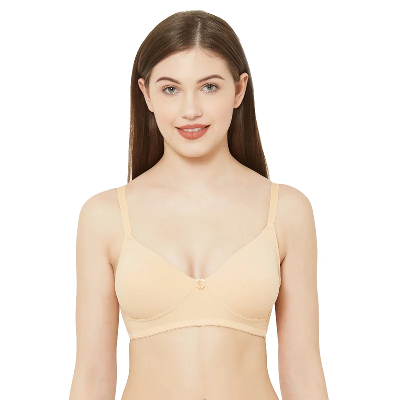 Underwire balconette sports wired bras for supportSaheli-Cotton Basics Plain Non Padded Mold Bra Skin Underwire balconette sports wired bras for supportSaheli-Cotton Basics Plain Non Padded Mold Bra Skin