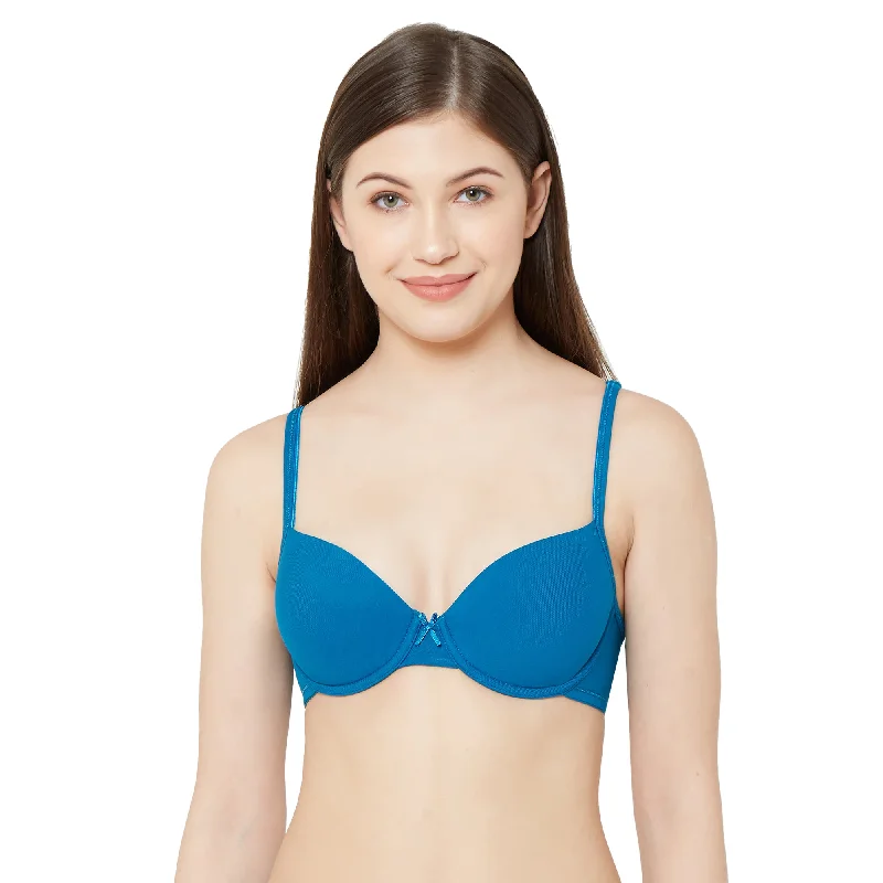 Satin underwire wired bras for a luxurious feel6380-Basic Plain Padded Bra Rama Green Satin underwire wired bras for a luxurious feel6380-Basic Plain Padded Bra Rama Green