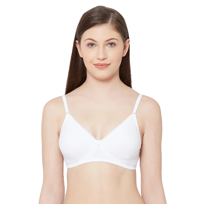 Underwire balconette sports wired bras for supportShalu-Plain Mold T-shirt Bra White Underwire balconette sports wired bras for supportShalu-Plain Mold T-shirt Bra White
