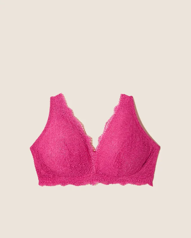seamless women lace bra for smooth under clothesBralette Curvy