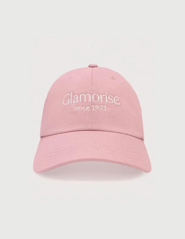 plus size women hypoallergenic bra for sensitive skinGlamorise Logo Hat Pink