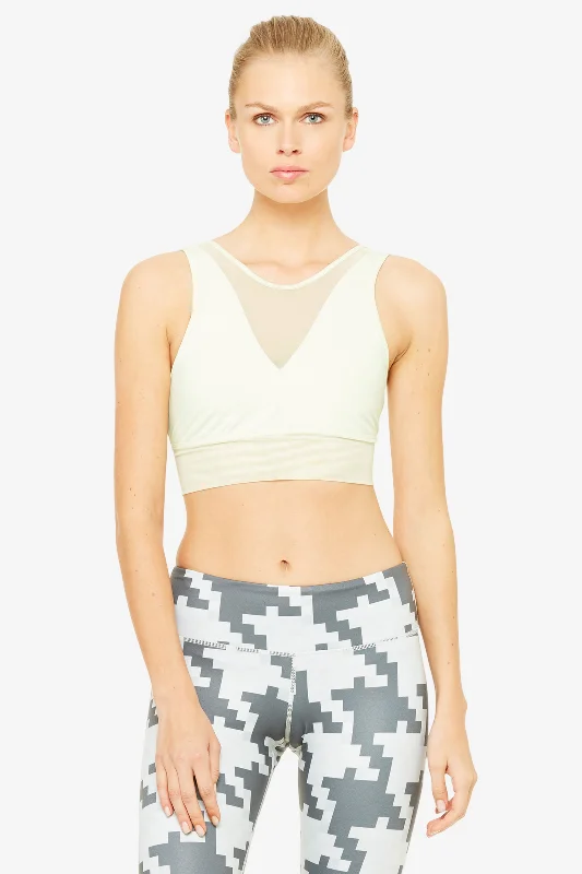 moisture wicking women sport bra for drynessJubilee Bra - Icicle Glossy