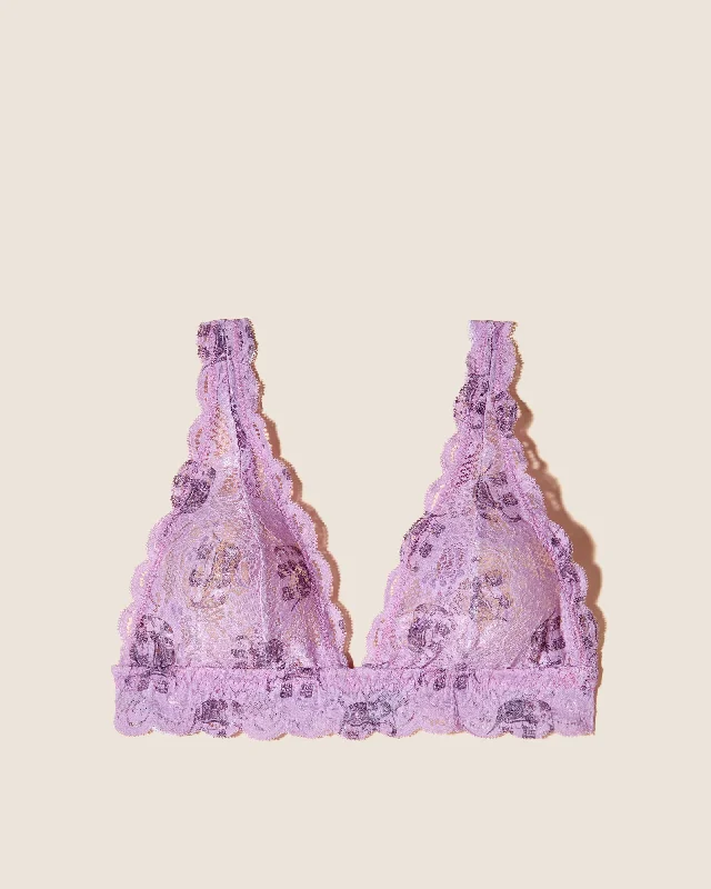 padded women lace bra for extra volumeBrassière Triangle Tall