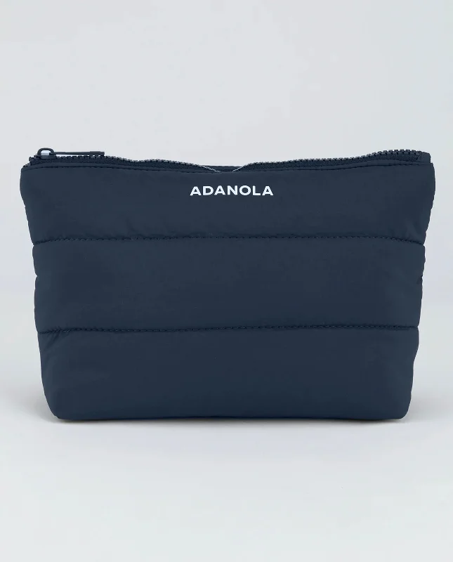 medium impact compression women sport braPuffer Pouch - Midnight Blue