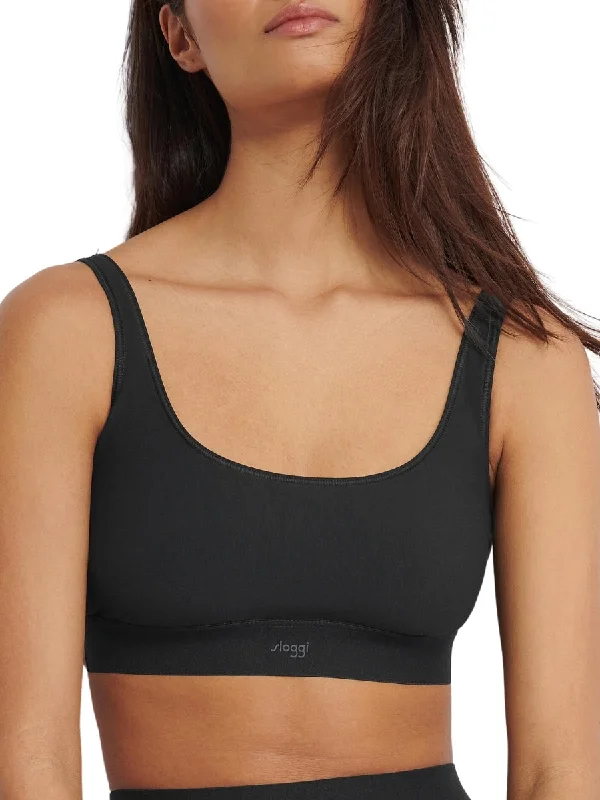 Adjustable strap underwire wired bras for a custom fit​EVER Ease Top - Black