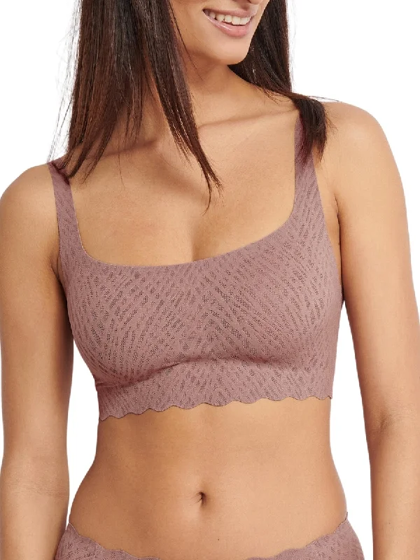 Underwire bralettes with underwire for added support​ZERO Feel Bliss Top - Cacao