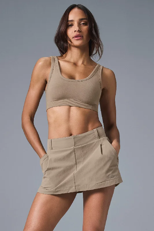 matching women sport bra and leggings setsSeamless Chosen Bra - Gravel