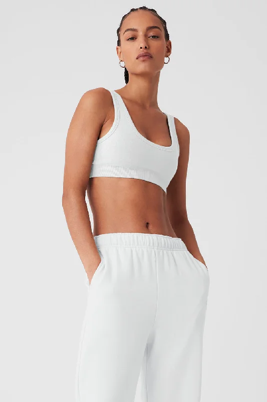 plus size high impact women sport braSeamless Chosen Bra - White
