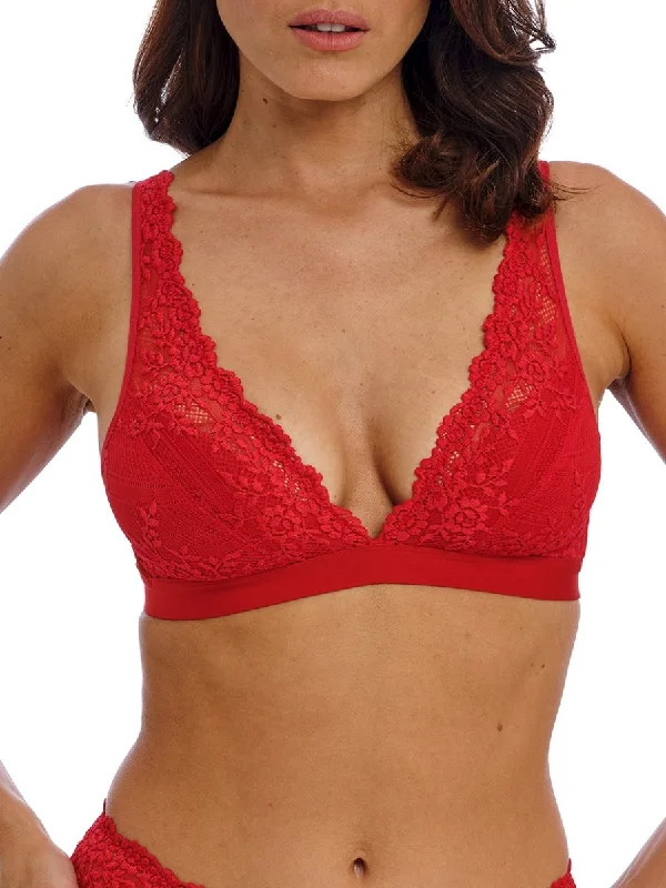 Underwire padded sports wired bras for impact protectionEmbrace Lace Soft Cup Bra - Equestrian Red Underwire padded sports wired bras for impact protectionEmbrace Lace Soft Cup Bra - Equestrian Red