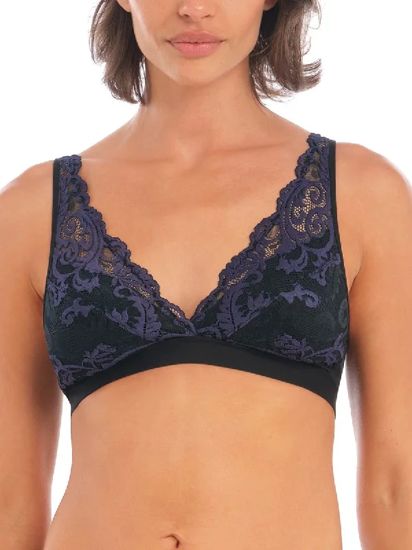 Underwire long - line wired bras for extra supportInstant Icon Bralette - Black Eclipse Underwire long - line wired bras for extra supportInstant Icon Bralette - Black Eclipse