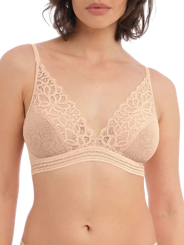Underwire convertible sports wired bras for flexibility​Raffine Bralette - Frappe