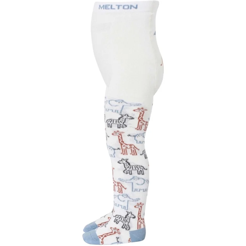 women tights with a ribbed texture for added interestMELTON Savanna Tights Snow White women tights with a ribbed texture for added interestMELTON Savanna Tights Snow White