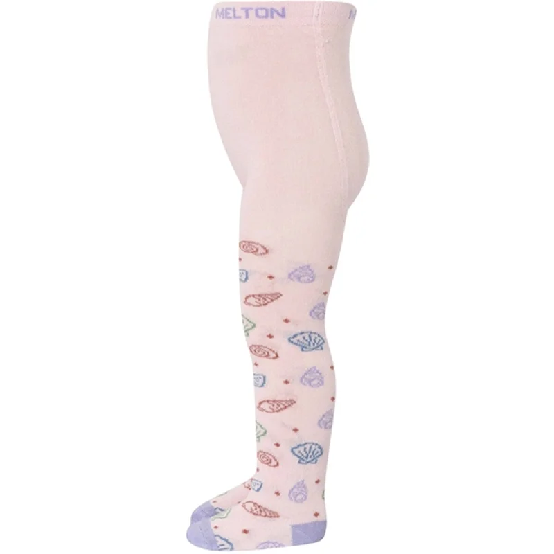 women tights for yoga and Pilates sessionsMELTON Shells Tights Crystal Pink