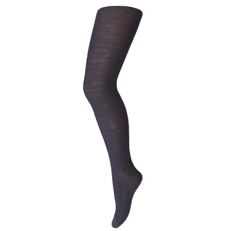women tights with a geometric print for a modern touchMP 118 Dark Grey Wool Tights
