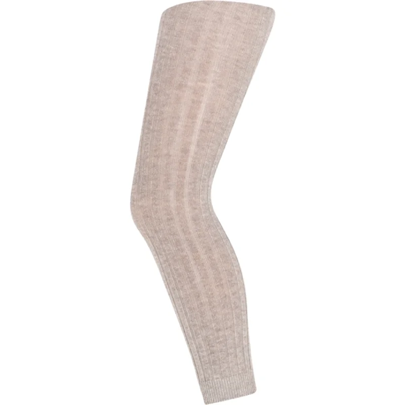 metallic - finish women tights for a glamorous lookMP Danmark 230 Cotton Rib Leggings 489 Light Brown Melange metallic - finish women tights for a glamorous lookMP Danmark 230 Cotton Rib Leggings 489 Light Brown Melange