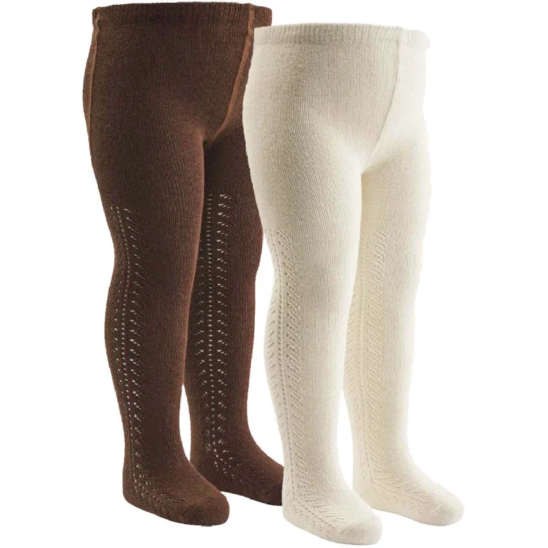 women tights for a ski vacation on the slopesMüsli Bark/ Balsam Cream Lace Tights 2-Pack women tights for a ski vacation on the slopesMüsli Bark/ Balsam Cream Lace Tights 2-Pack