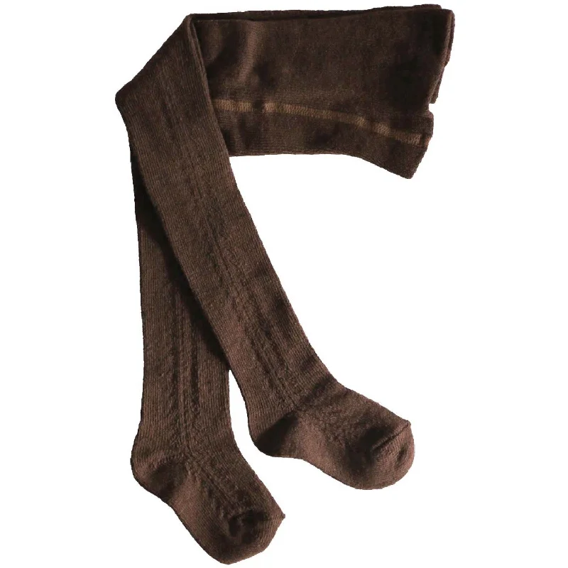 women tights for a Christmas party outfitMüsli Bark Lace Tights