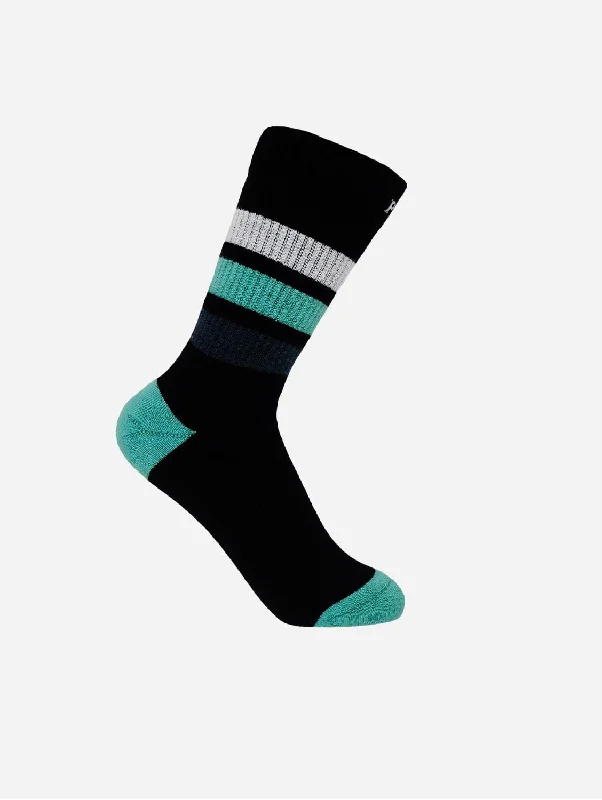 women tights for a photo - shoot to enhance the lookStriped Women's Organic Cotton Trainer Socks | Black women tights for a photo - shoot to enhance the lookStriped Women's Organic Cotton Trainer Socks | Black